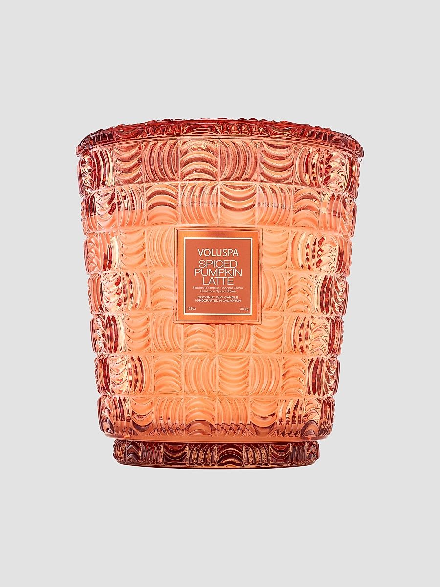 Spiced Pumpkin Latte 5-Wick Hearth Candle