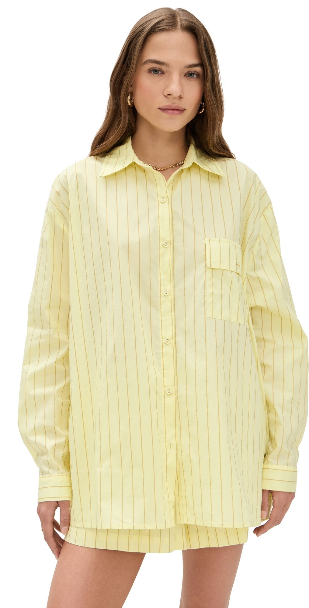 VRG GRL June Shirt Citrus L