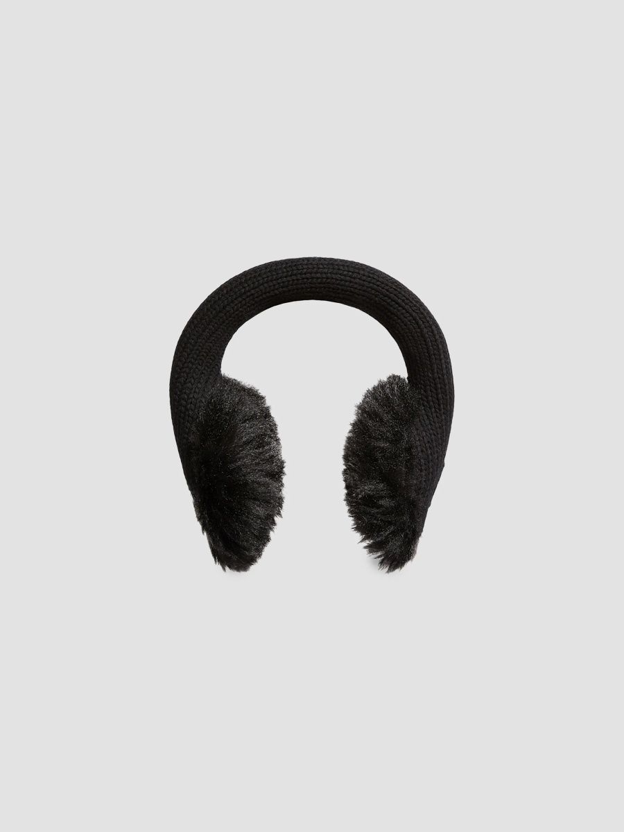 Moncler Women's Wool Earmuffs - Black