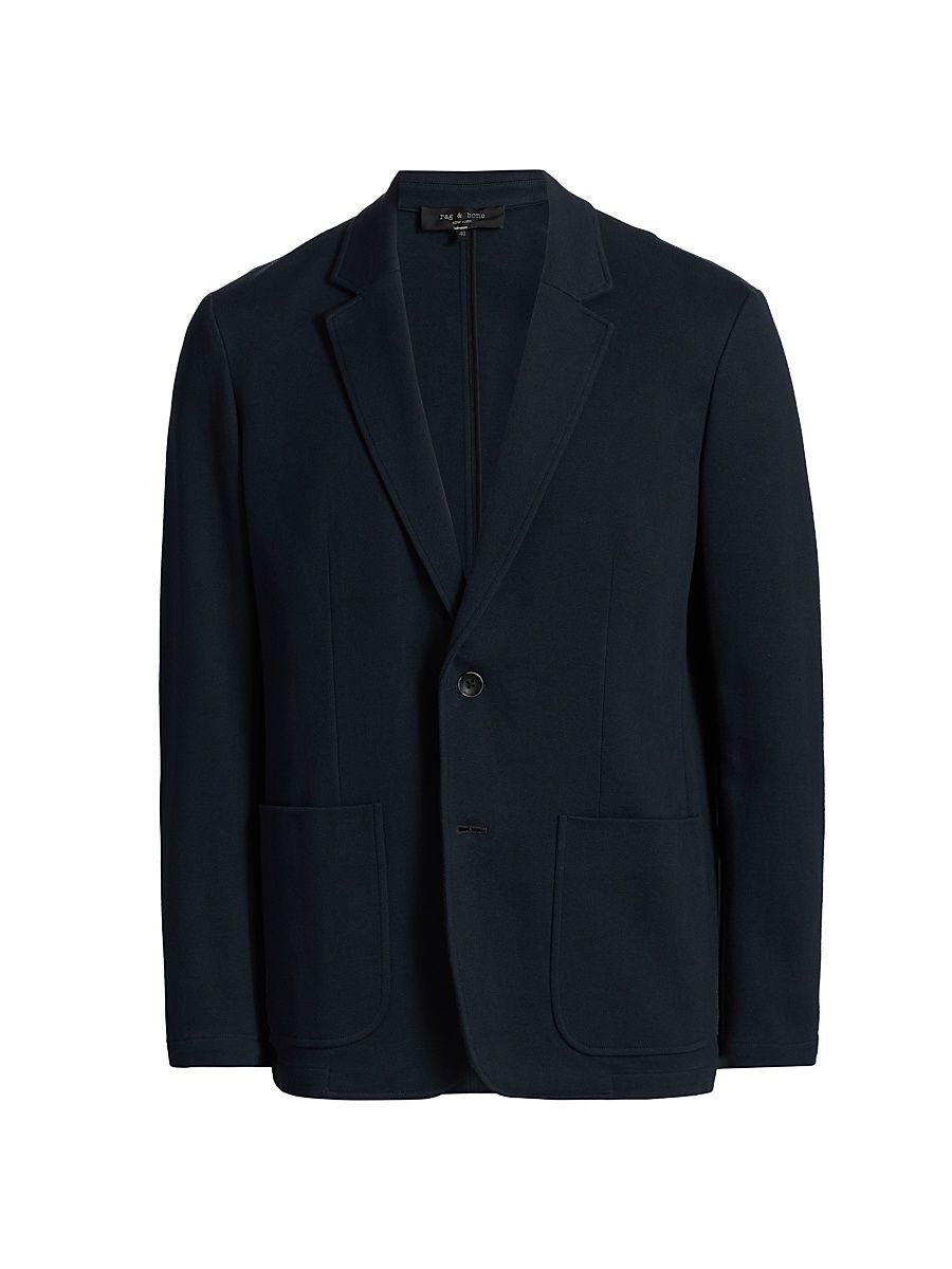 Men's Butler Single-Breasted Blazer - Navy - Size XXL