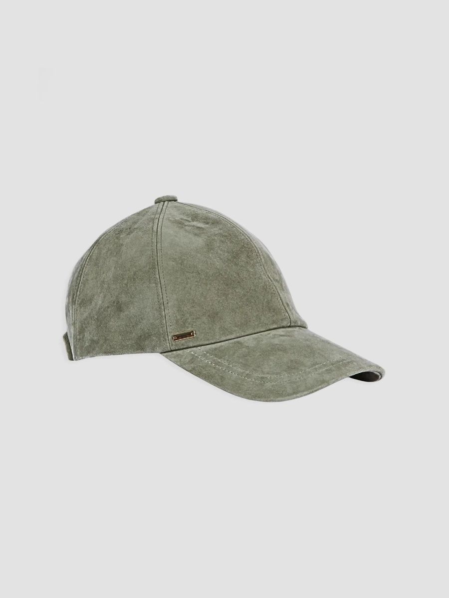 Eugenia Kim Women's Lo Suede Baseball Hat - Khaki