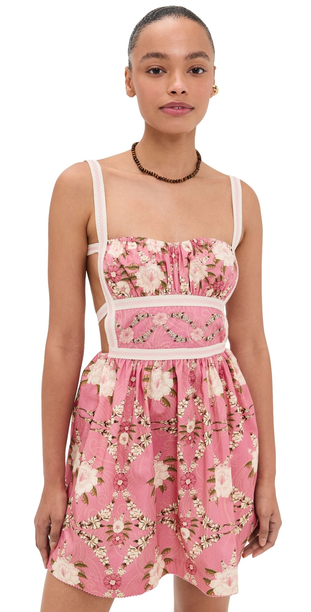 Agua Bendita Logan Mini Dress Multicolor L