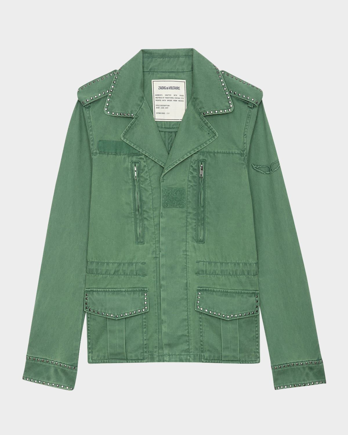 Klimi Washed Cotton Parka