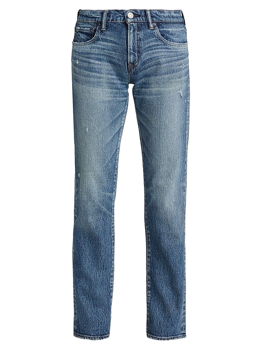 Women's Mallard Slim-Fit Straight-Leg Jeans - Blue - Size 31