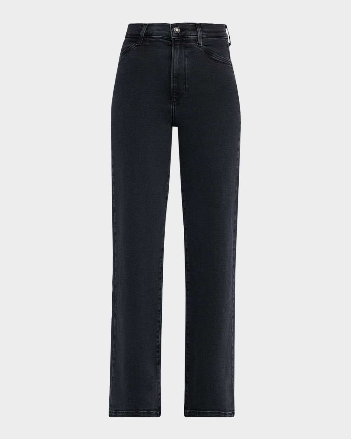 The Mischa Super High-Rise Wide-Leg Jeans