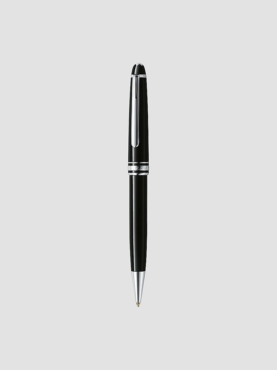 Montblanc Meisterstuck Platinum-Coated Classique Ballpoint Pen - Black Silver