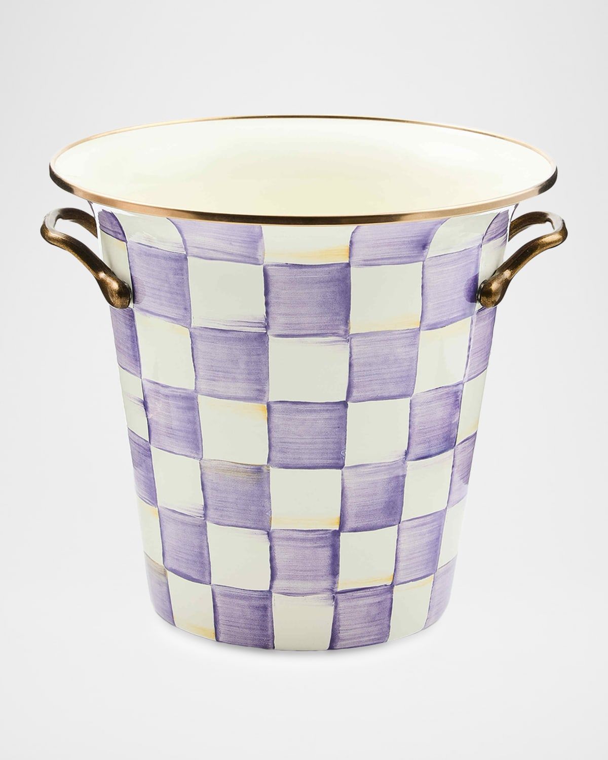 Violet Check Wine Cooler