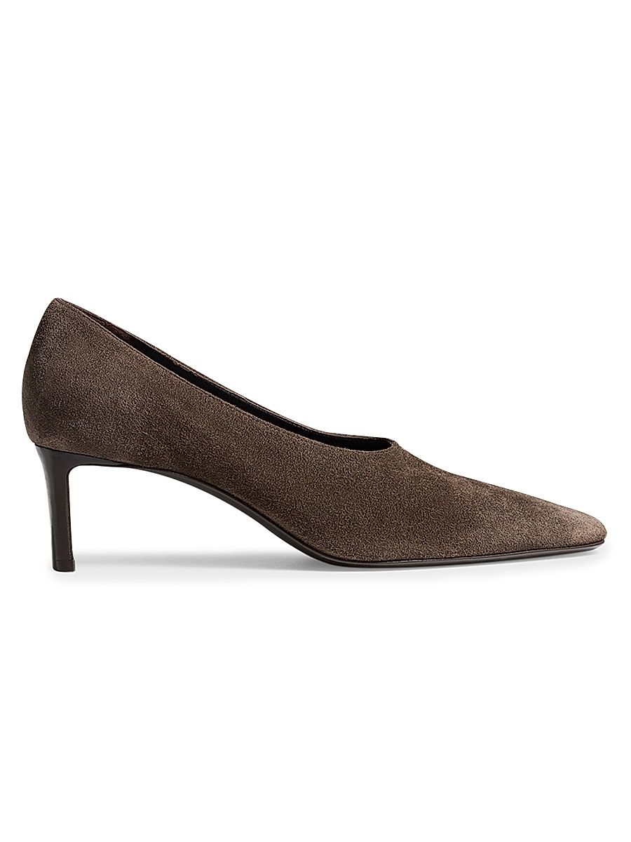 Women's Cecilia 50MM Suede Pumps - Brown - Size 11
