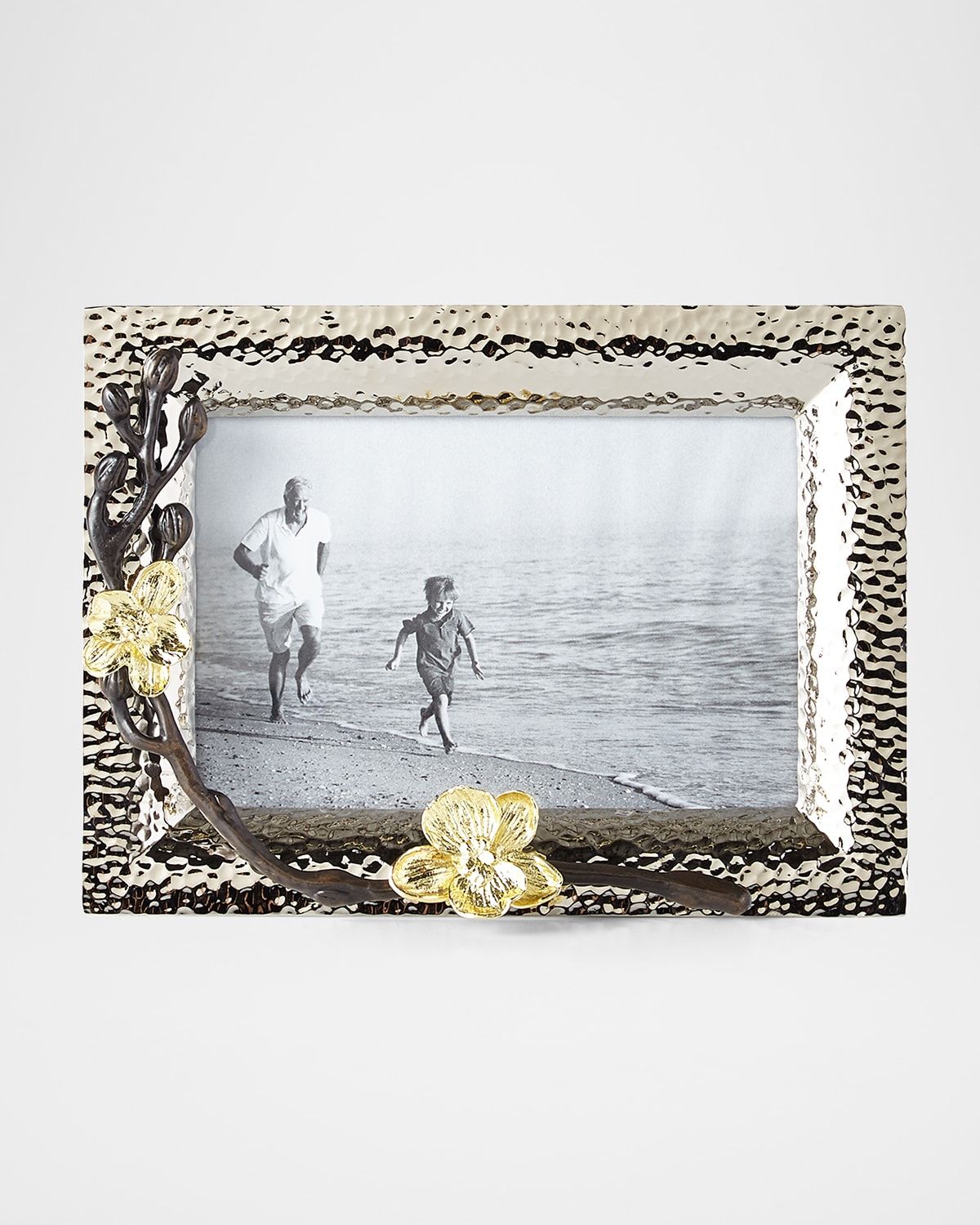Gold Orchid 4" x 6" Picture Frame