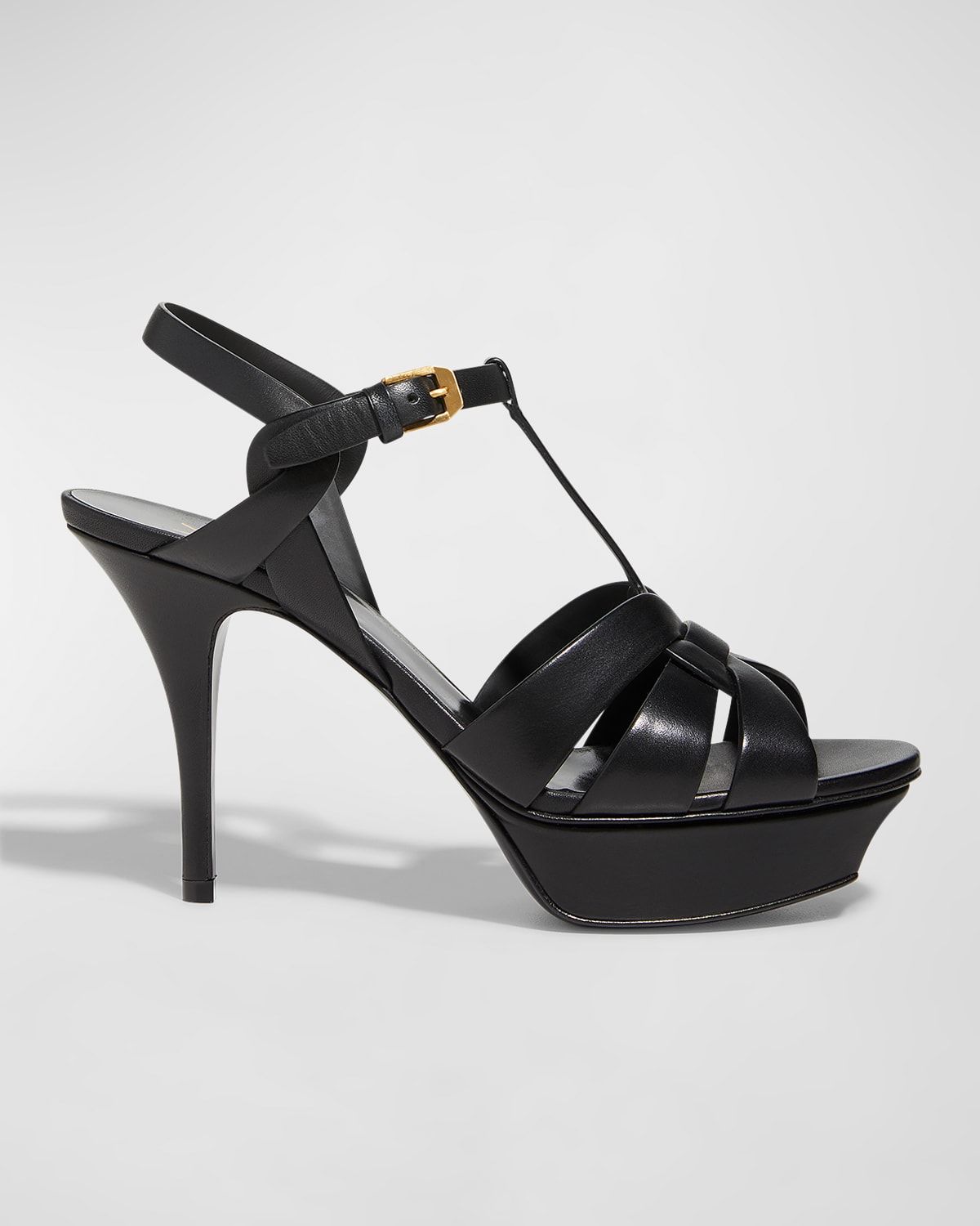 Tribute Leather Platform Sandals