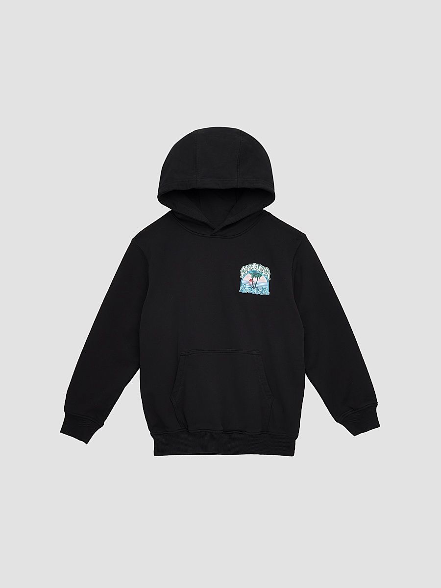 Little Kid's & Kid's Palm Tree Emblem Hoodie - Tree Emblem - Size 3