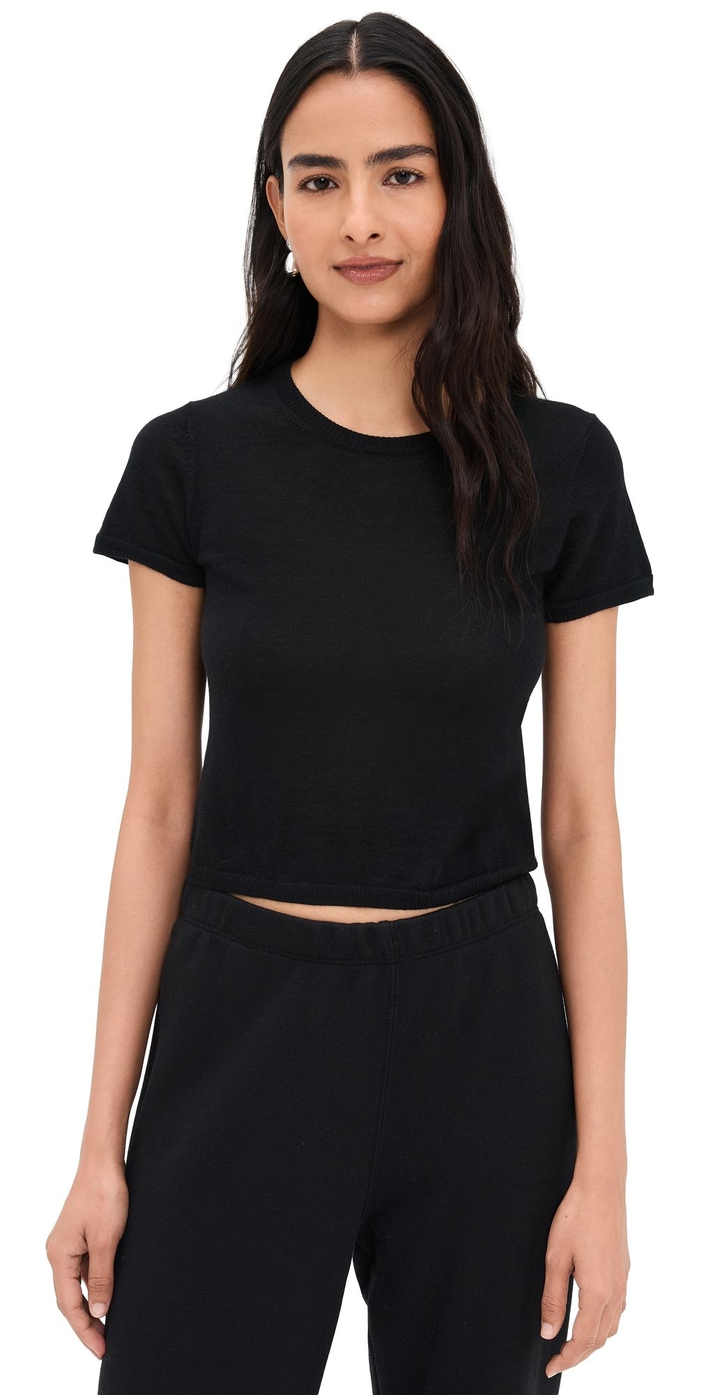 Éterne Cashmere Van Top Black XS/S
