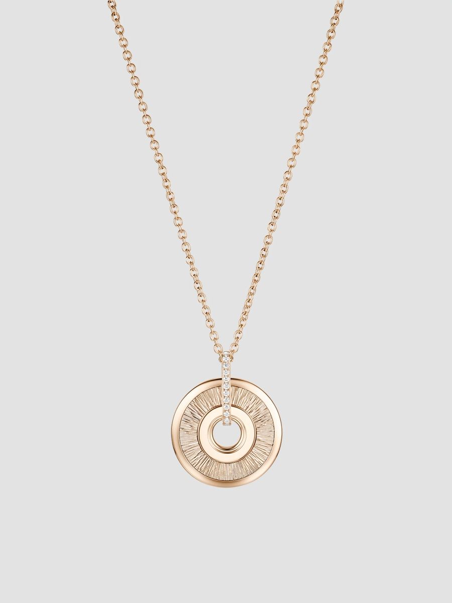 Piaget Women's Possession Decor Palace 18K Rose Gold & 0.06 TCW Diamond Pendant Necklace - Gold