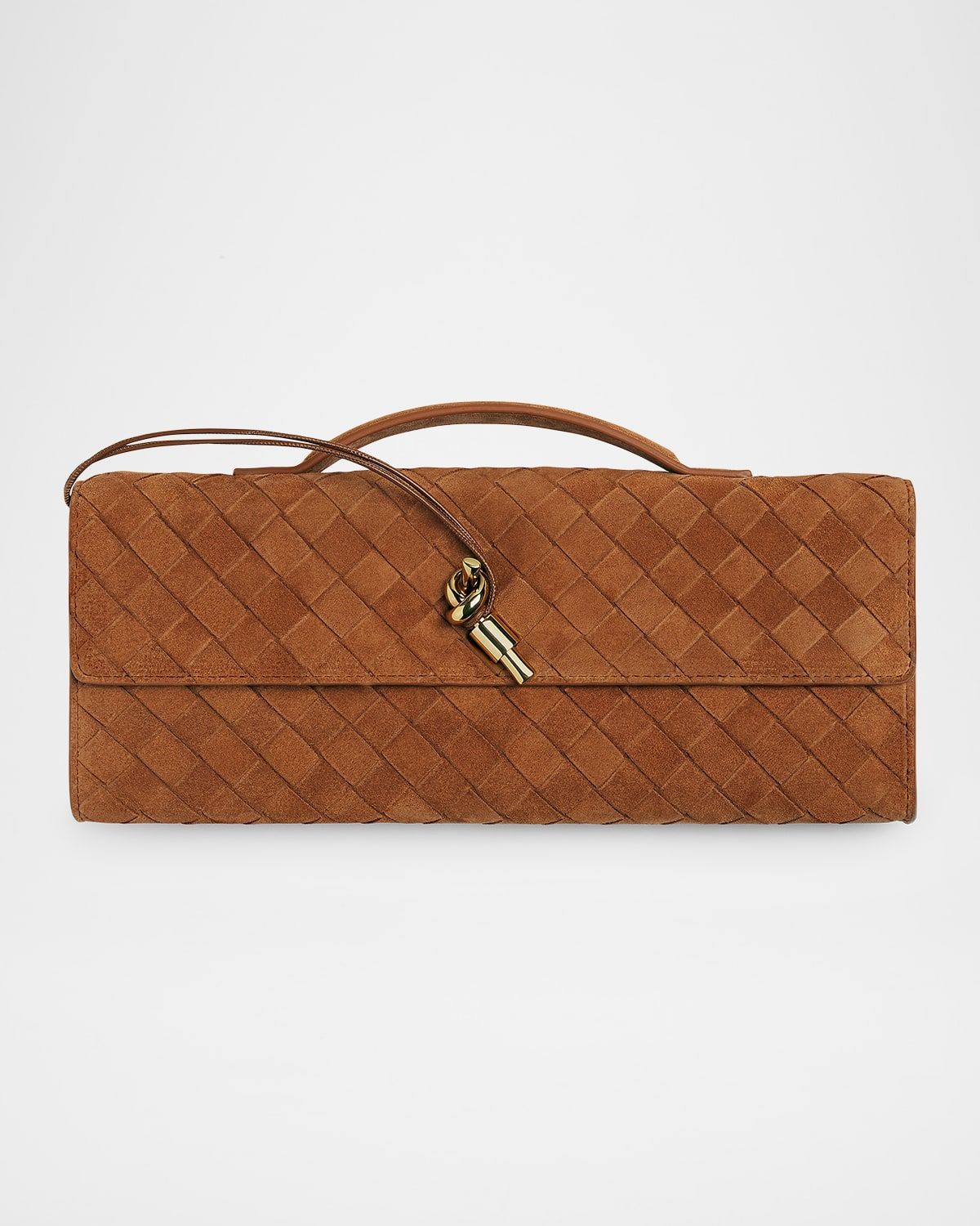 Andiamo Leather Clutch Bag