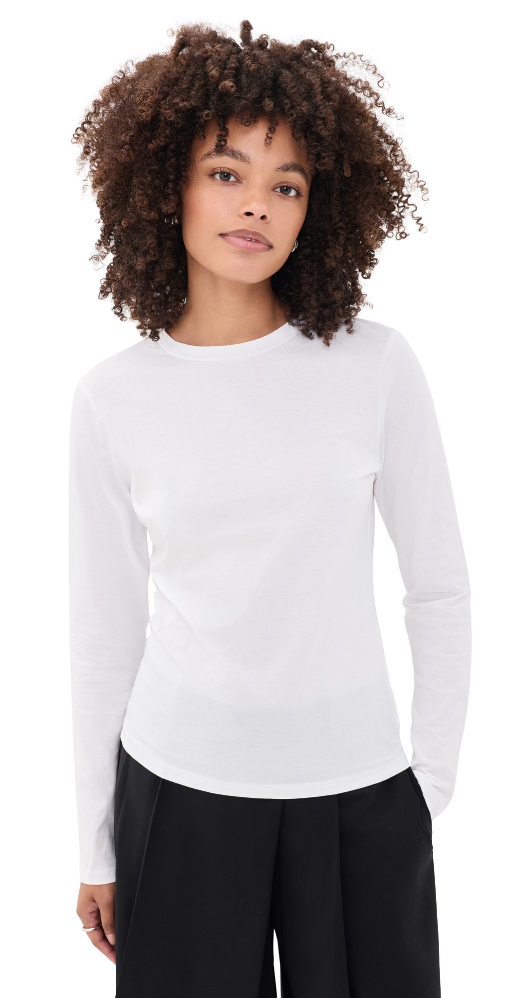 Theory Tiny Tee White S