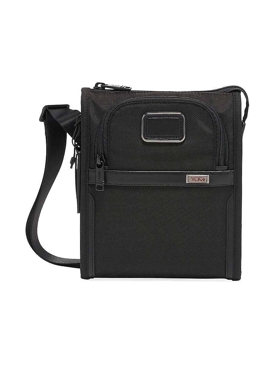 Men's Alpha Small Pocket Bag - Black