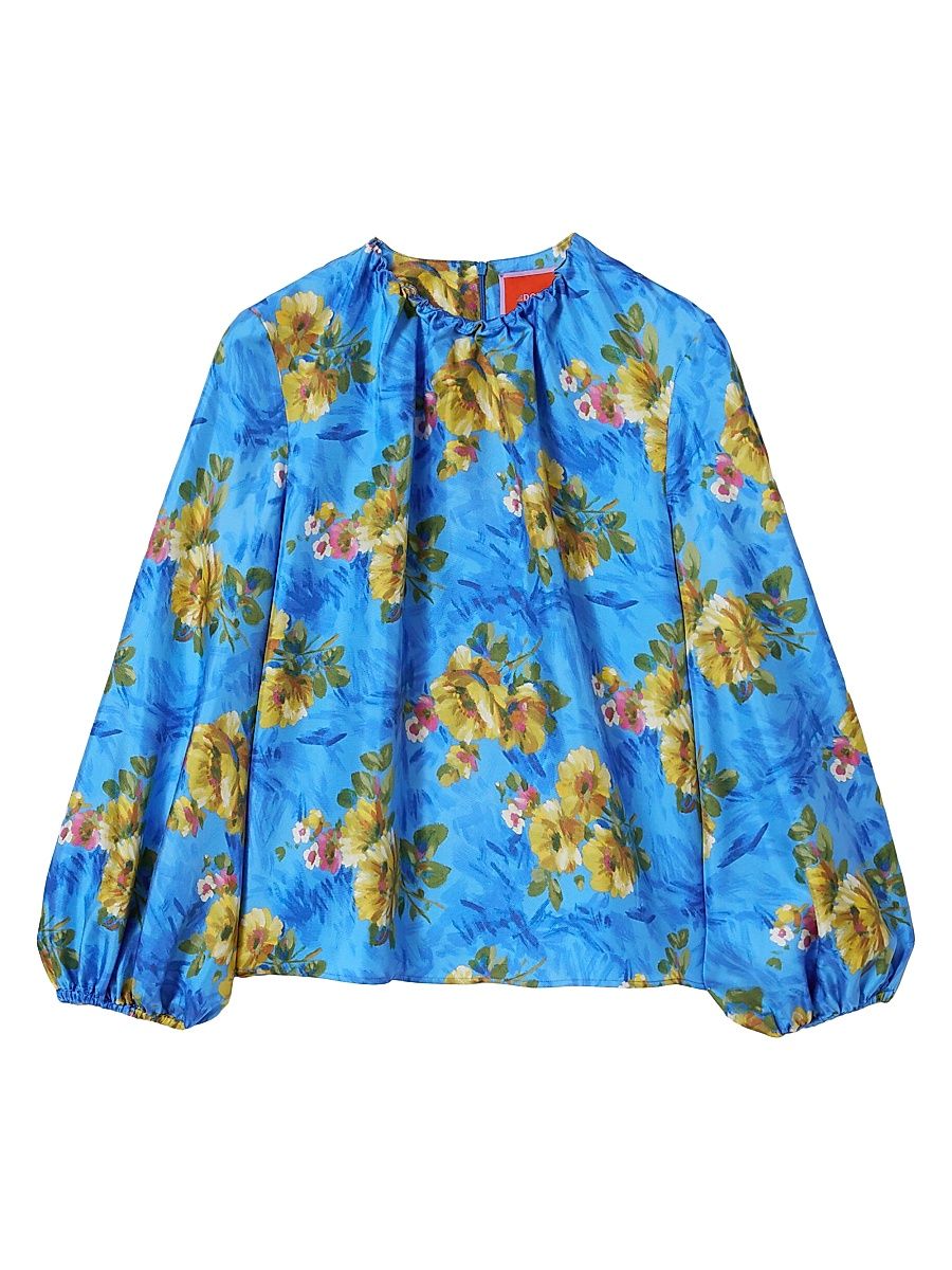 Women's Charming Top - Riptide Light Blue - Size XL