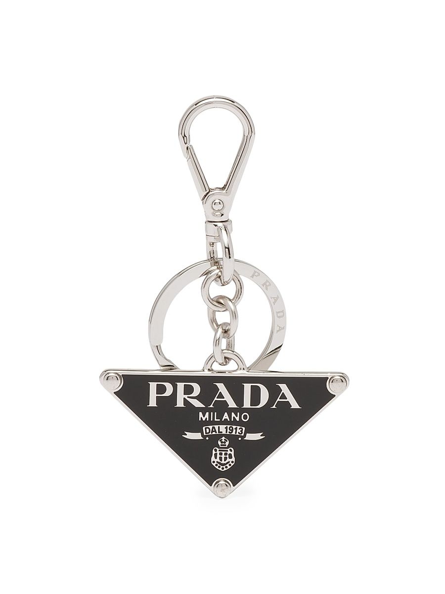 Men's Metal Keychain - Black Silver