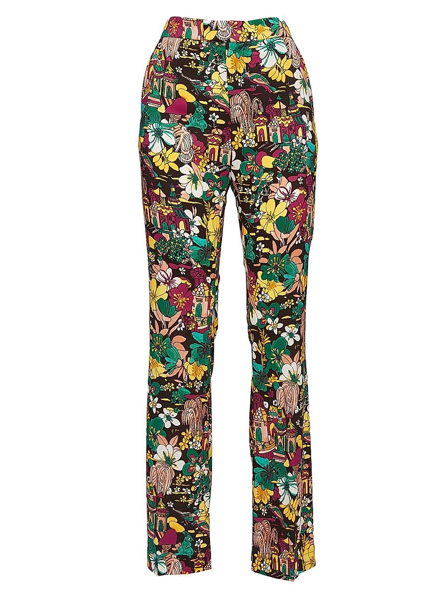 Women's Saturday Night Pants - Temples Multicolor - Size Small
