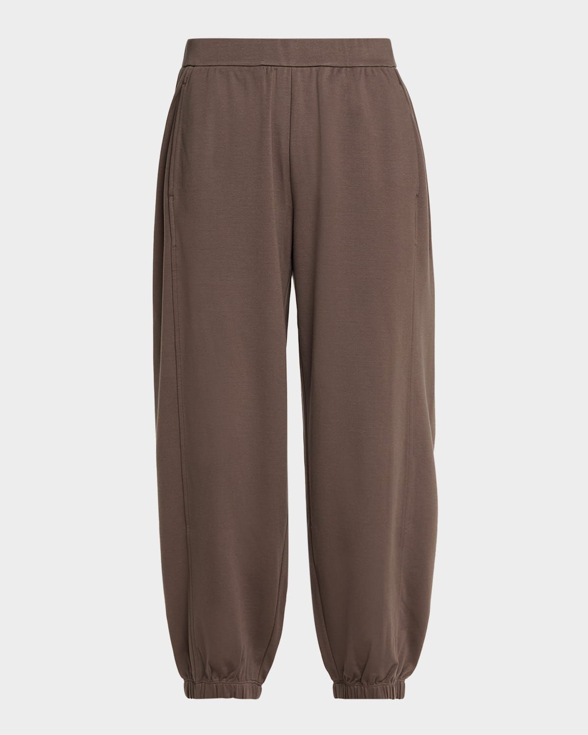Cropped Lightweight Ponte Pants