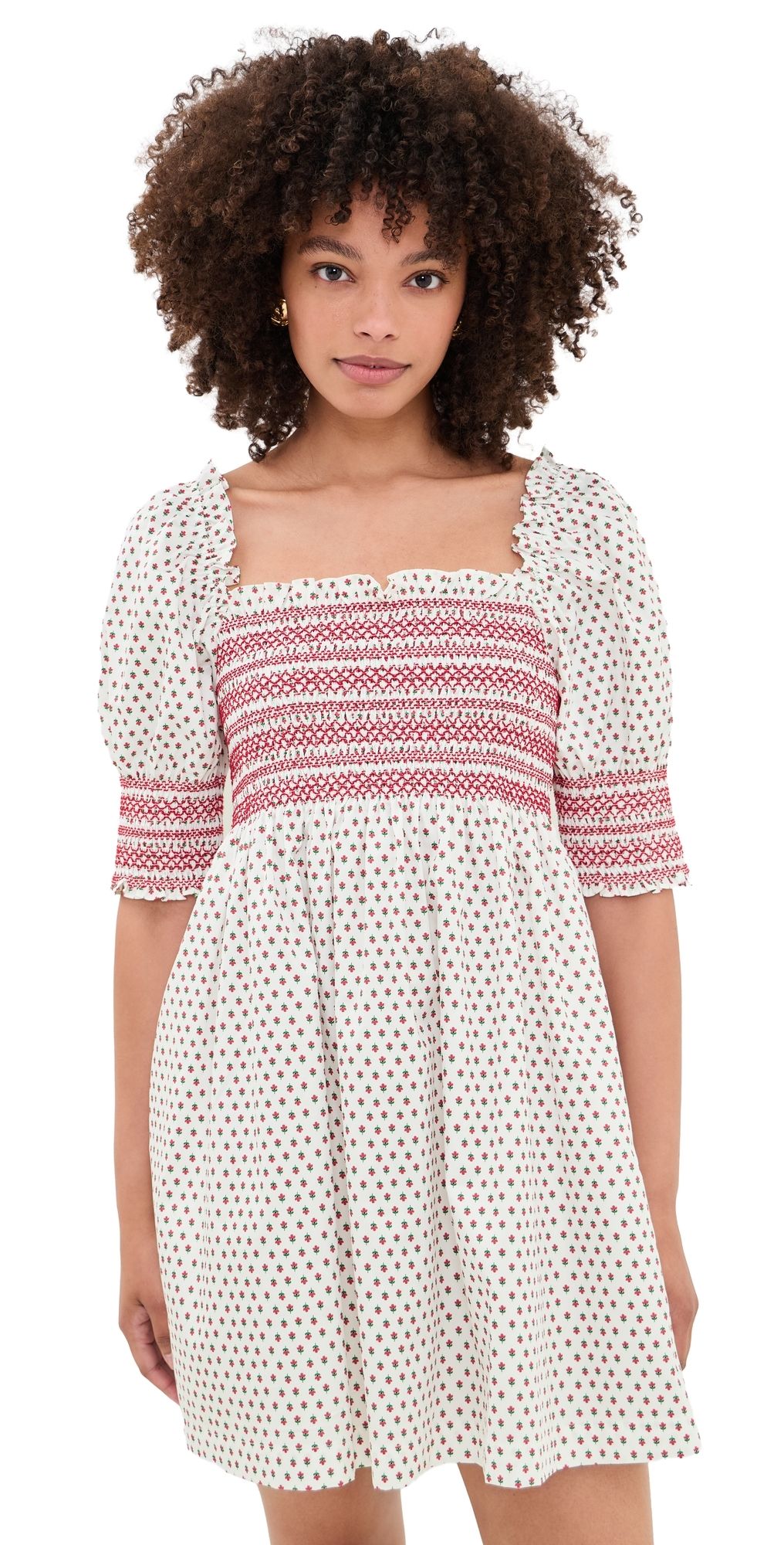Hill House Home The Lila Nap Dress Poppy Half Drop S