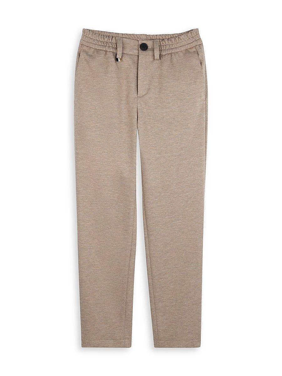 Little Boy's & Boy's Ceremony Slim-Fit Trousers - Stone - Size 5