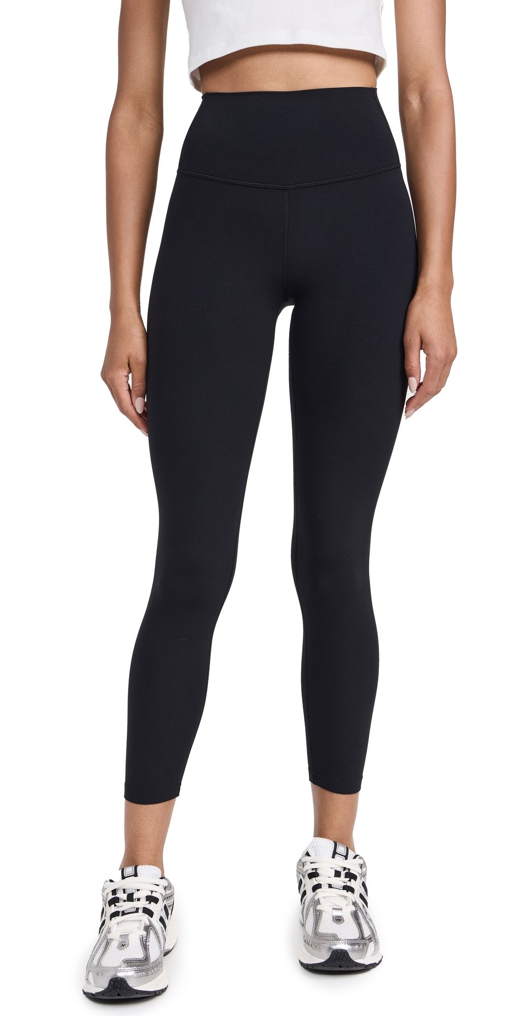 Splits59 High Waist Cropped Leggings Black XS