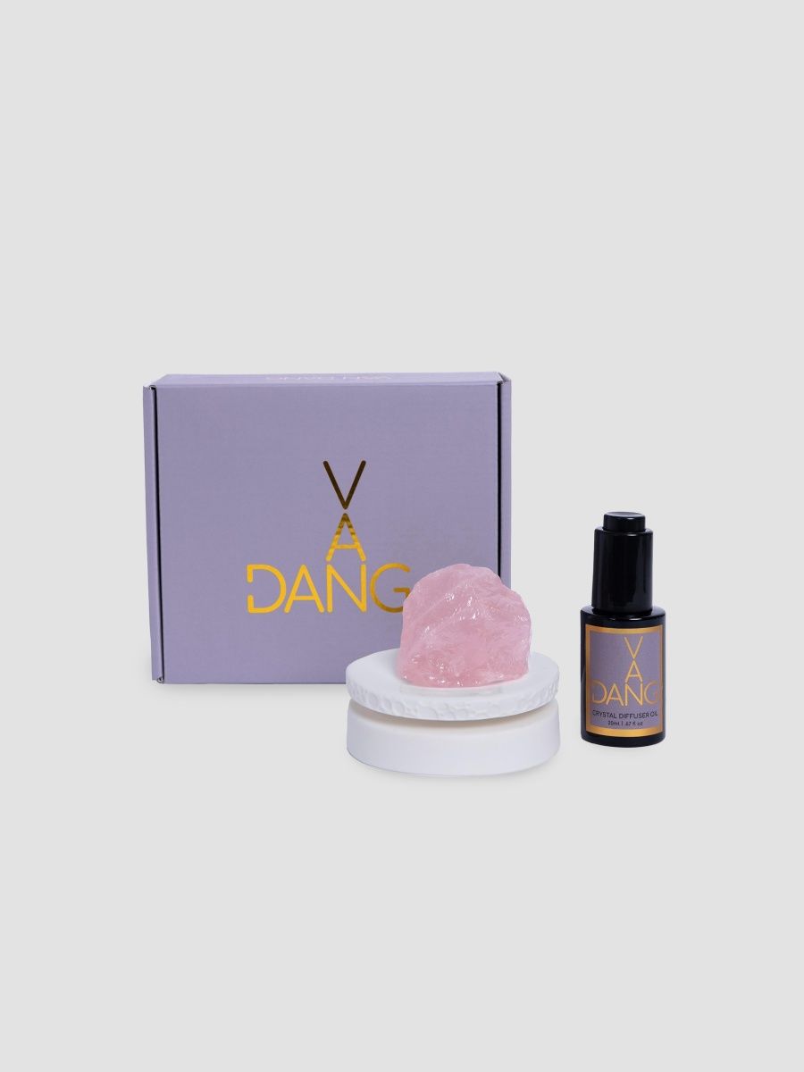 Van Dang Fragrances The Crystal Meditation Set - Rose Quartz & Rosa Luna