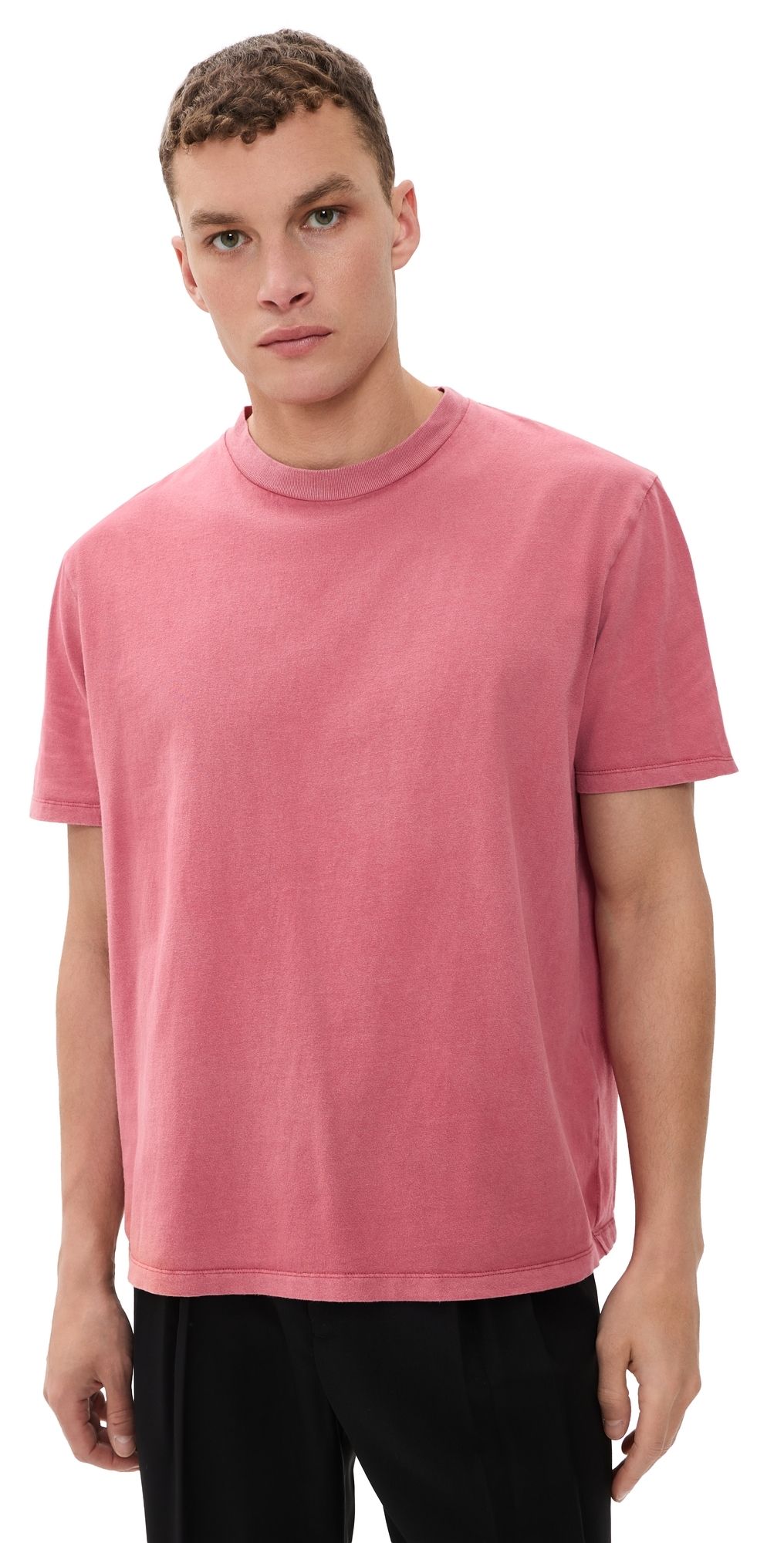 Our Legacy Box T-Shirt Worn Rose Legacy Jersey 50