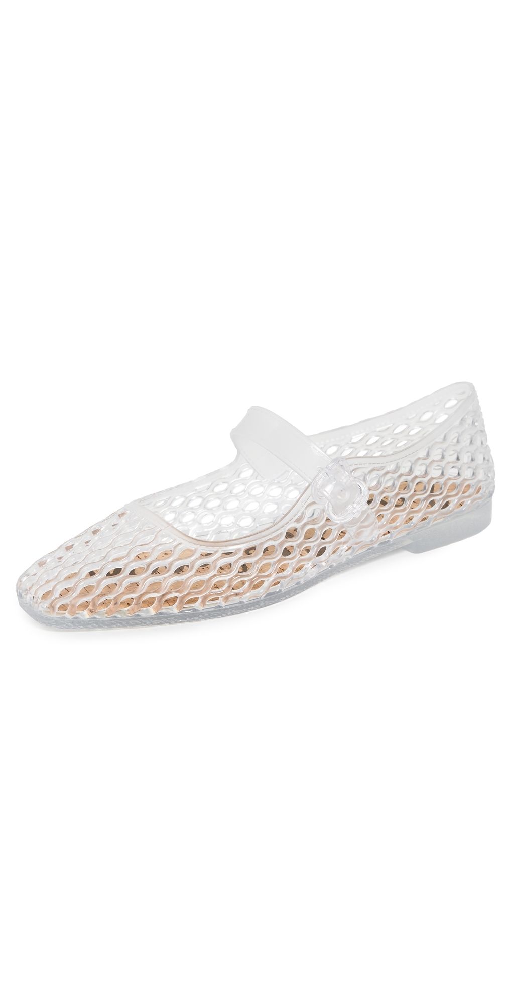Sam Edelman Michaela Jelly Flats Clear 10