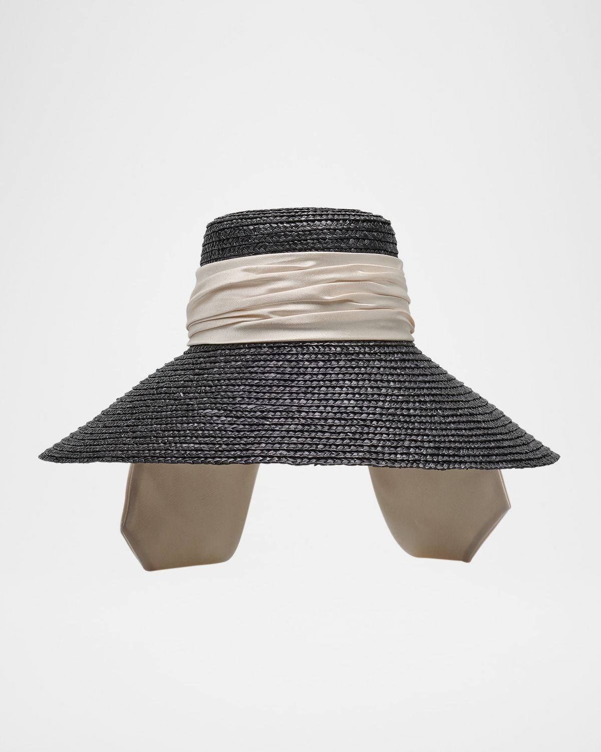 Mirabel Bow Straw Beach Hat