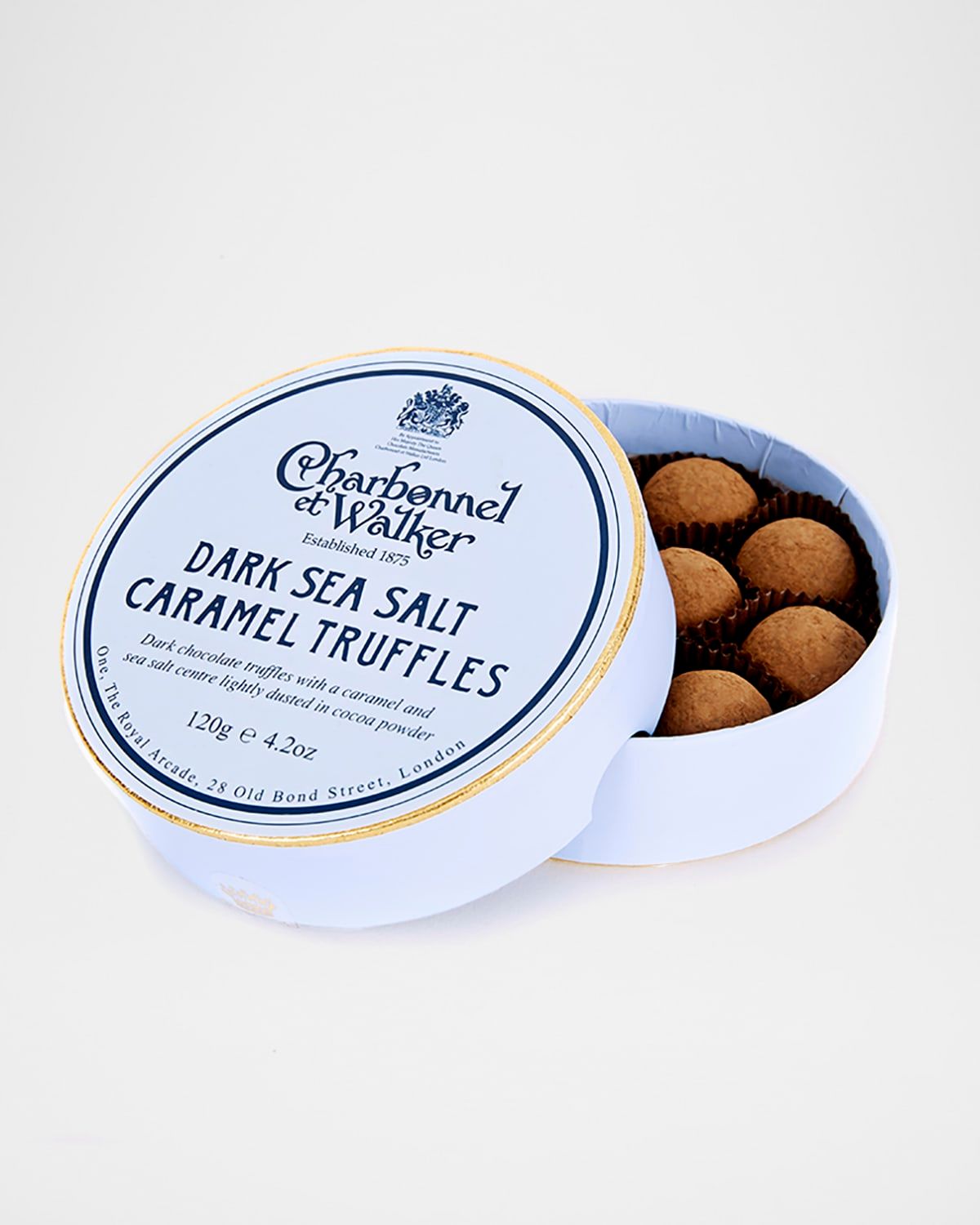 Dark Sea Salt Caramel Truffles