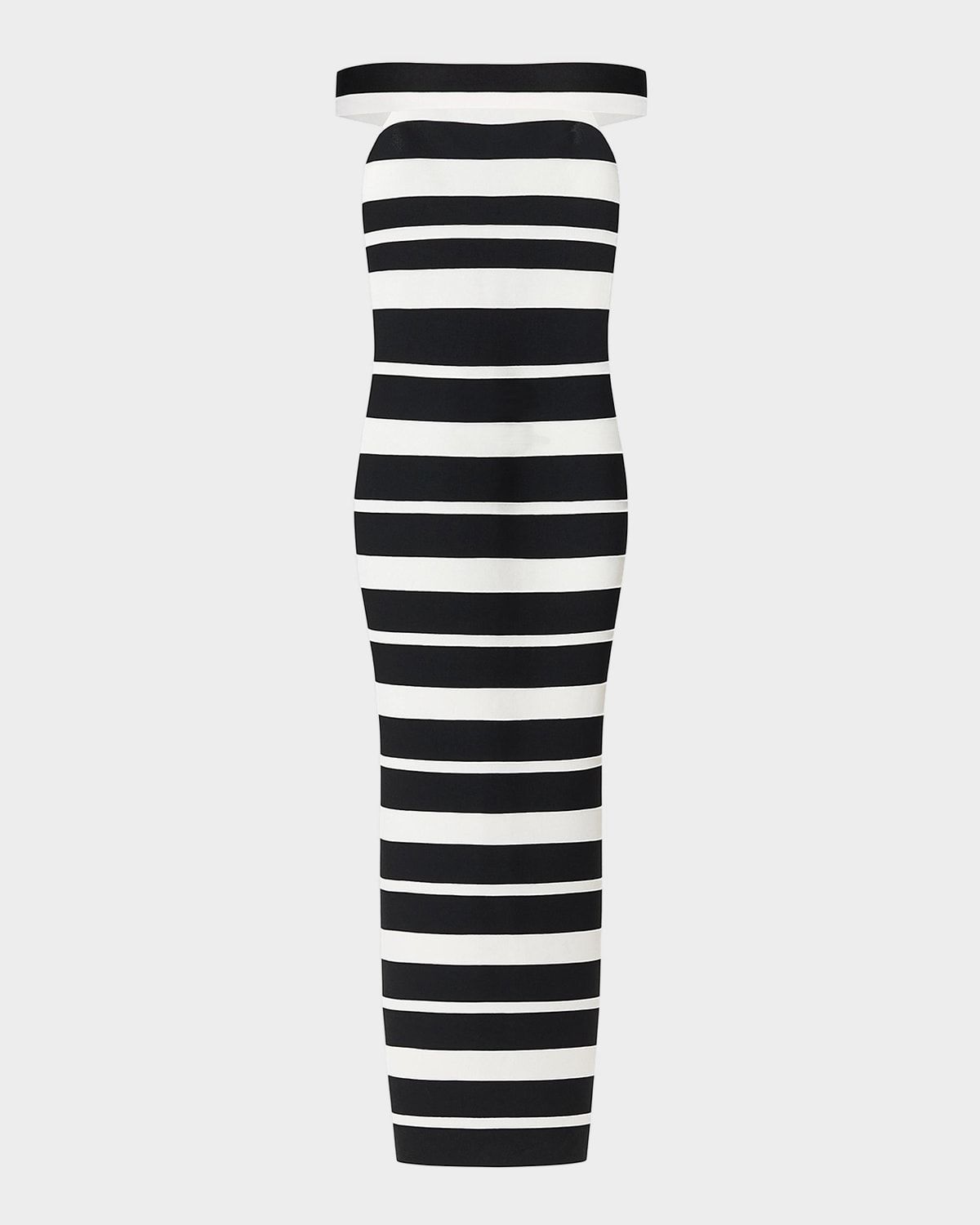 The Kiva Striped Bandage Gown