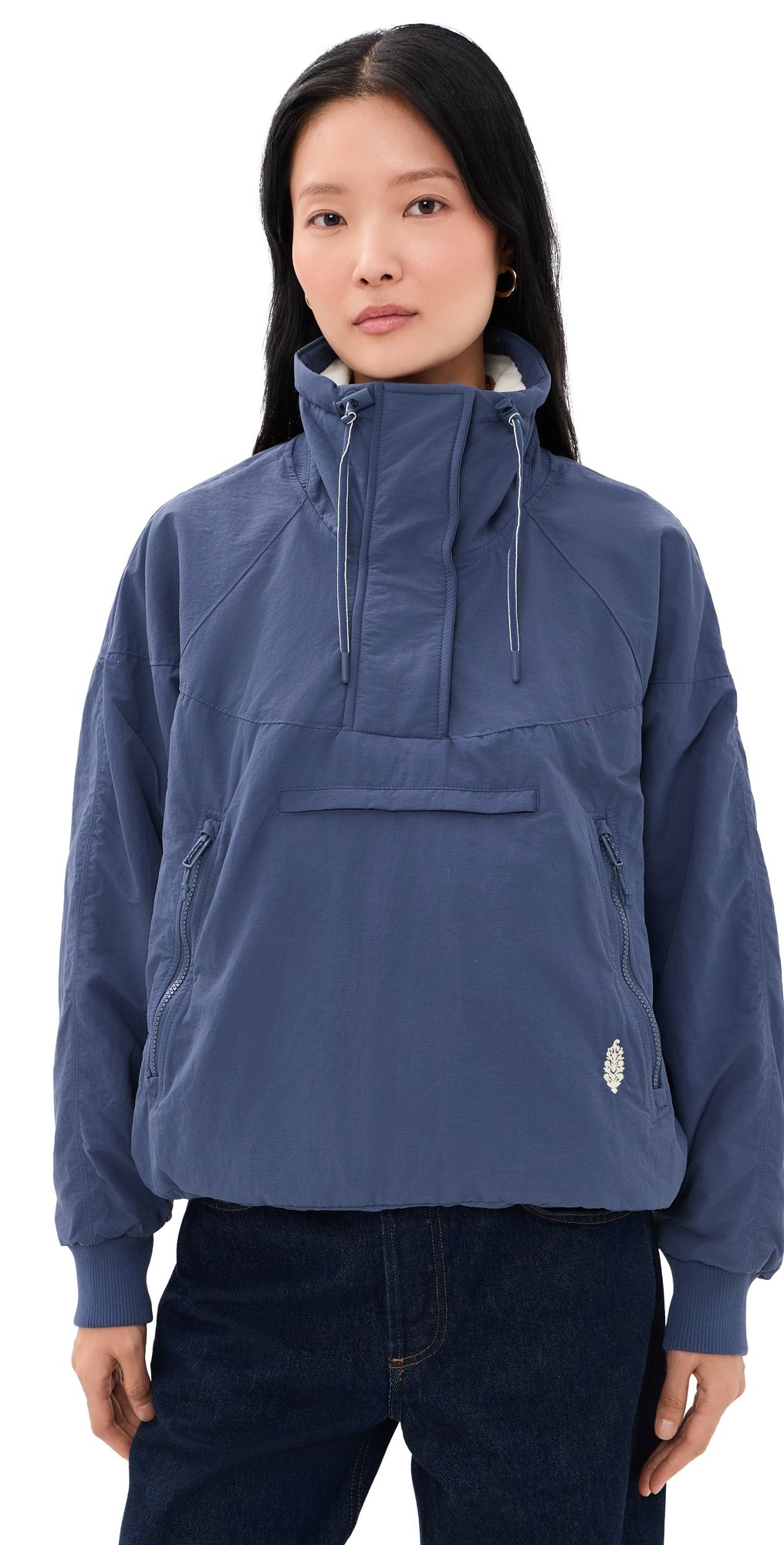 FP Movement Field Tripper Pullover Jacket True Navy L