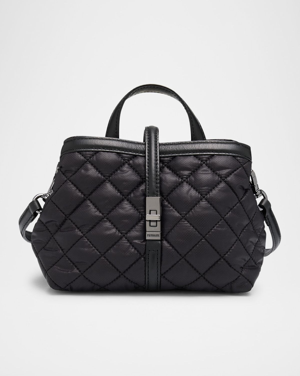 Astor Mini Quilted Top-Handle Bag