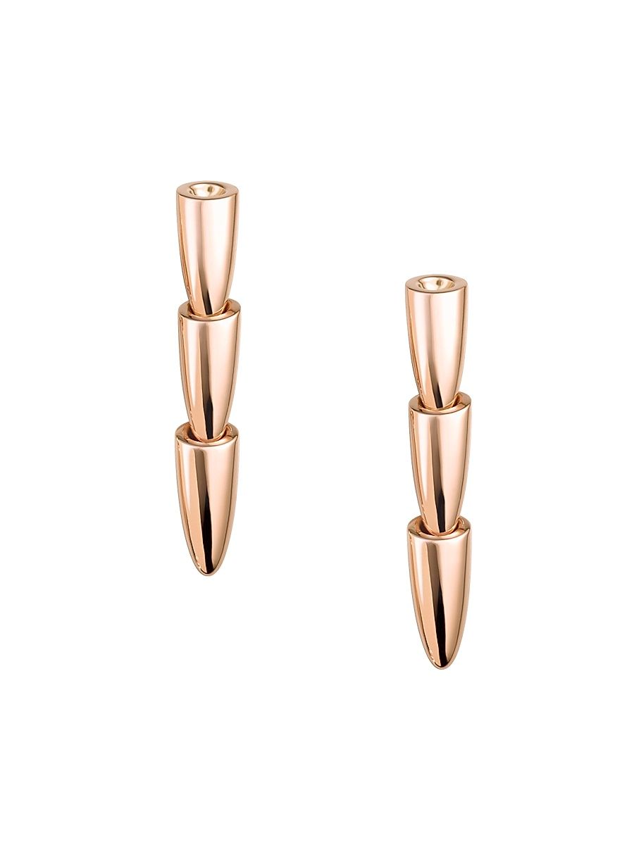 Women's Calla 18K Rose Gold Drop Earrings - Rose Gold