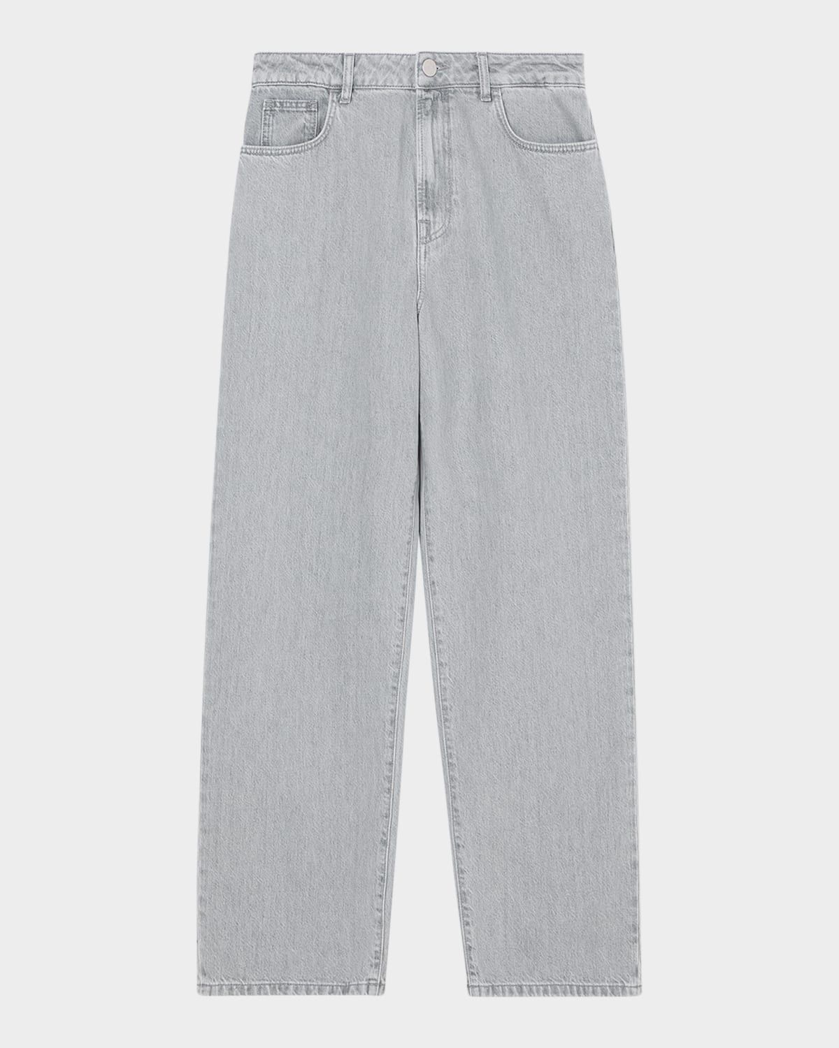 Baggy Mid-Rise Jeans