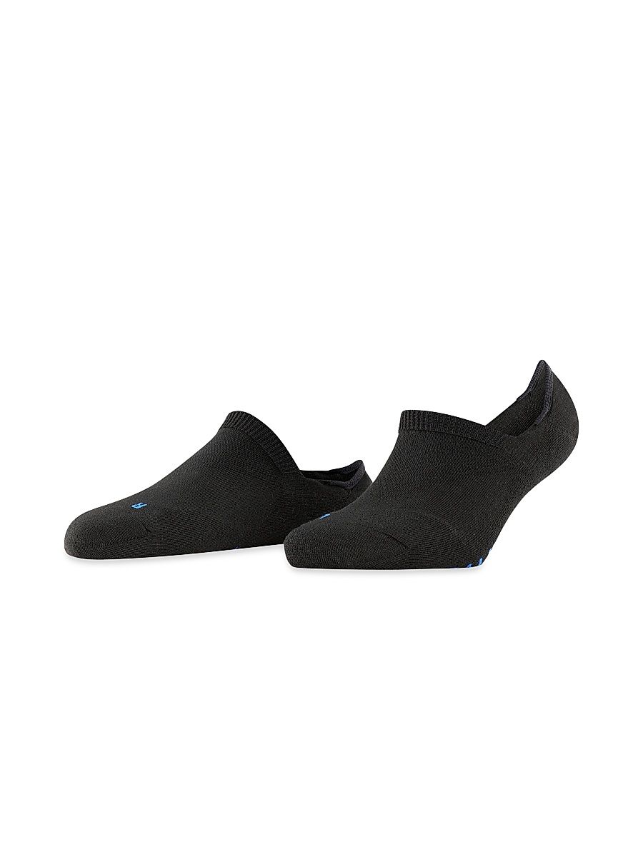 Falke Women's Cool Kick Invisible Socks - Black - Size 5