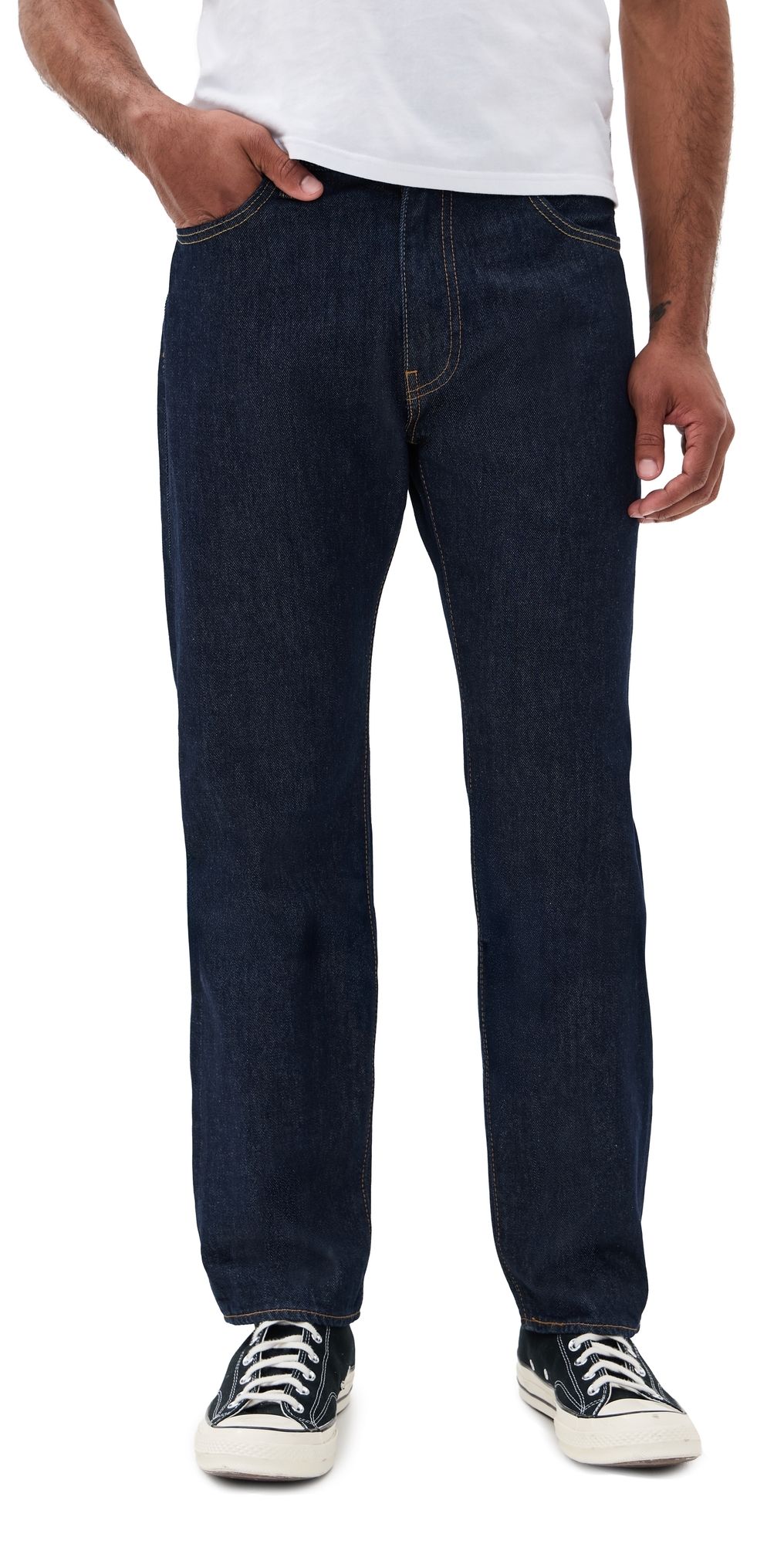 Levi's 555 Relaxed Straight Jeans Welcome To The Game 34