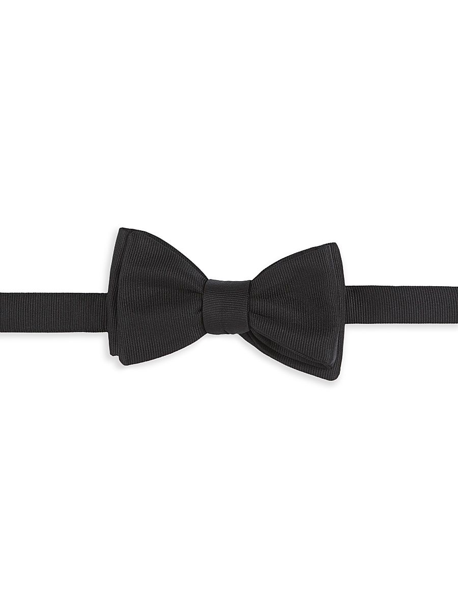 Men's Grosgrain Bow Tie - Black