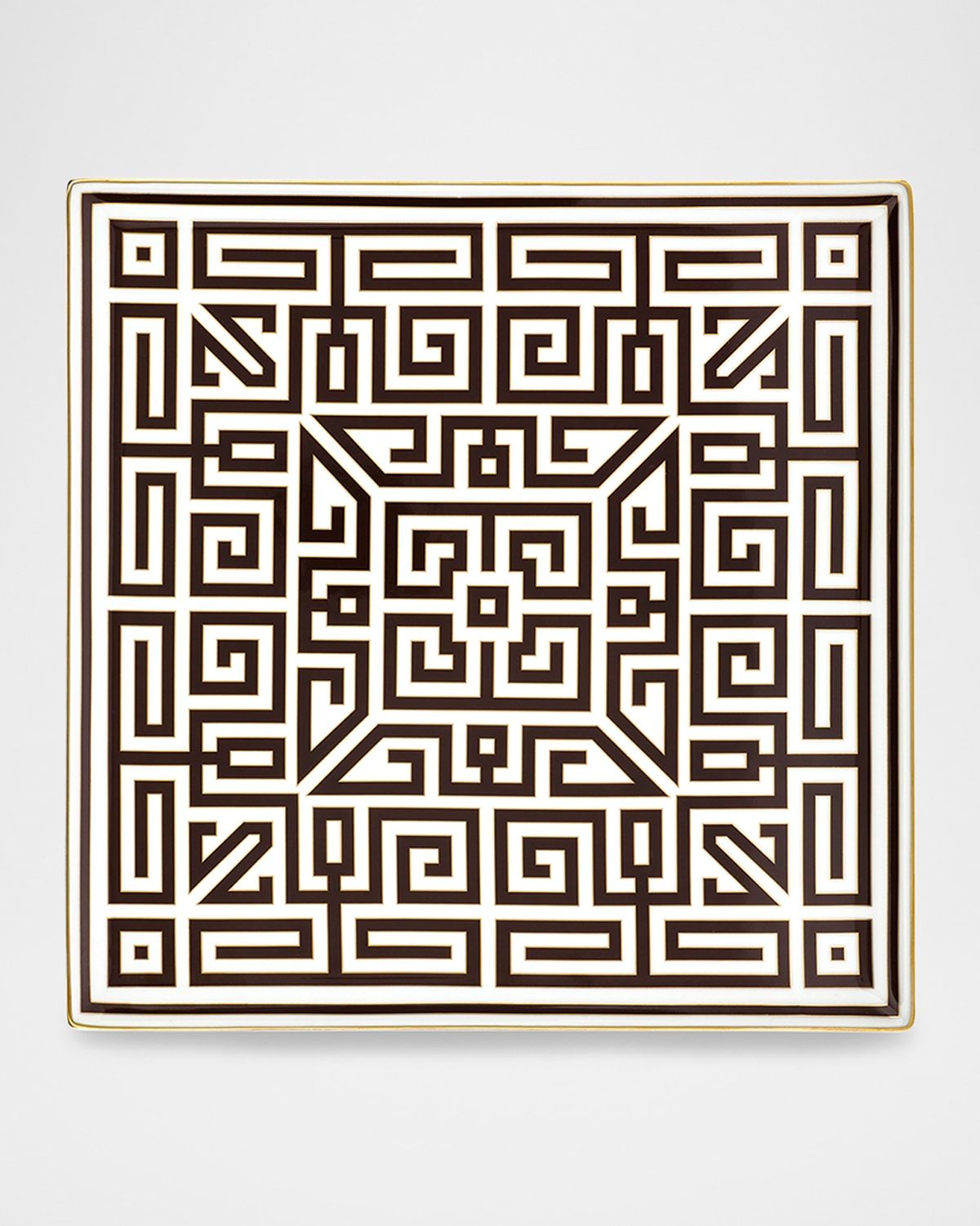 Labirinto Ebano Vide Poche Square Plate