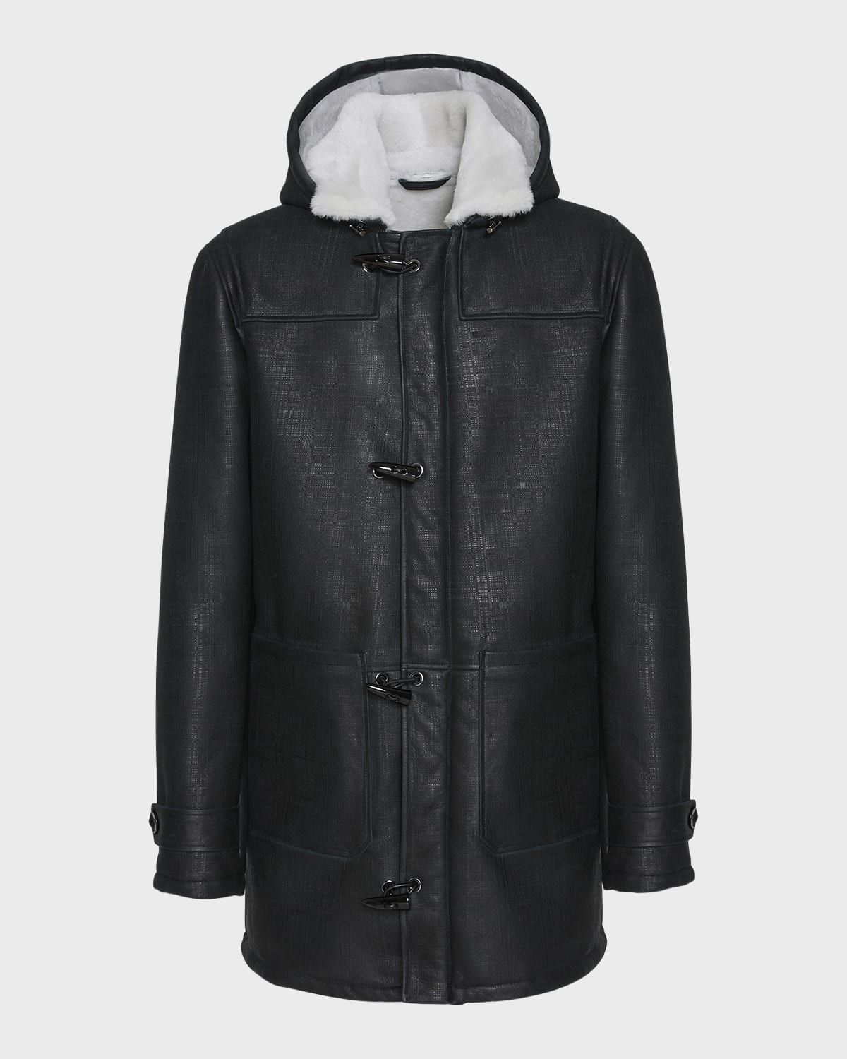 Men & apos;s Merino Shearling Lamb Parka