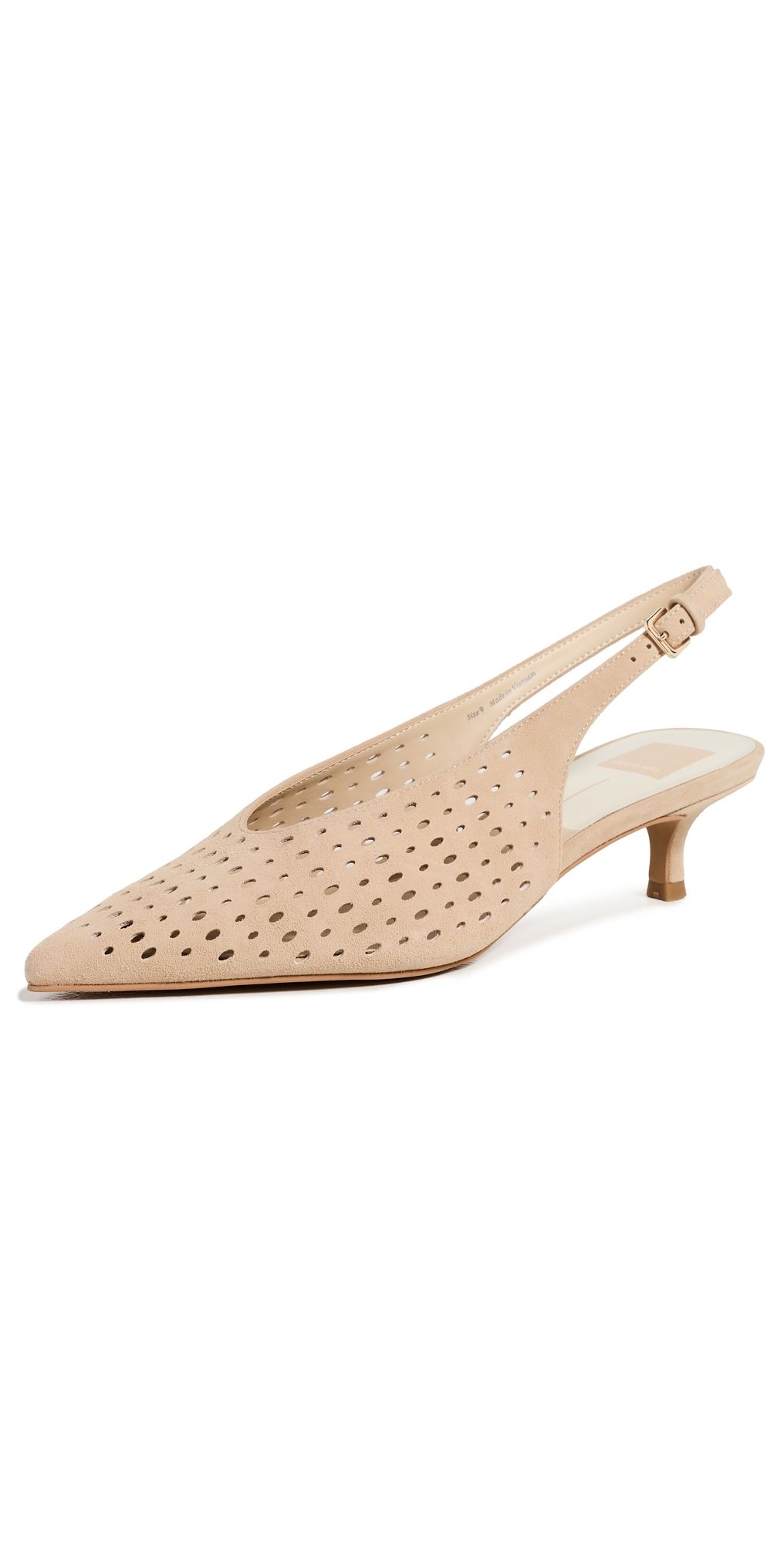 Dolce Vita Alenna Slingback Heels Camel 8