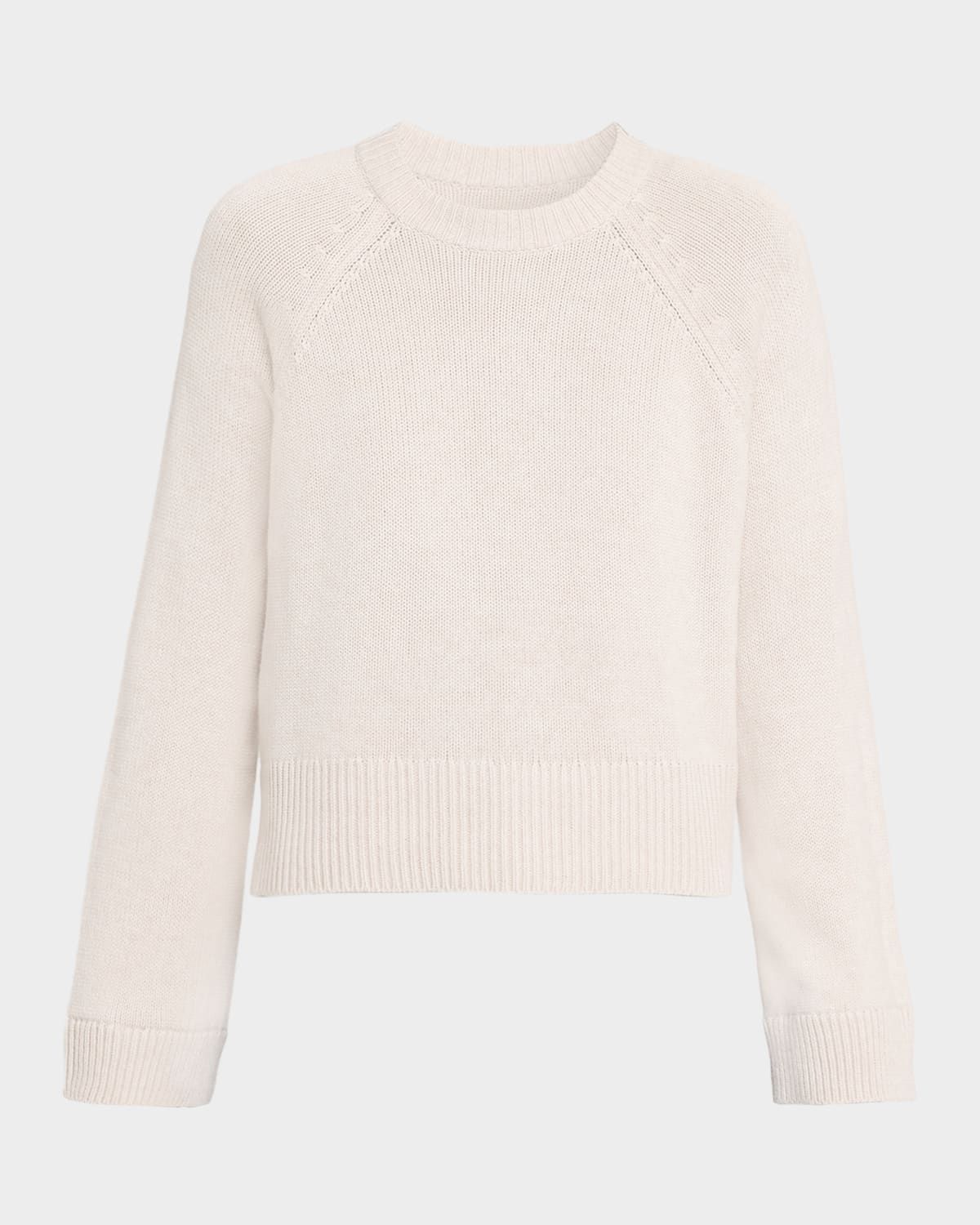 Cashmere-Wool Crewneck Sweater
