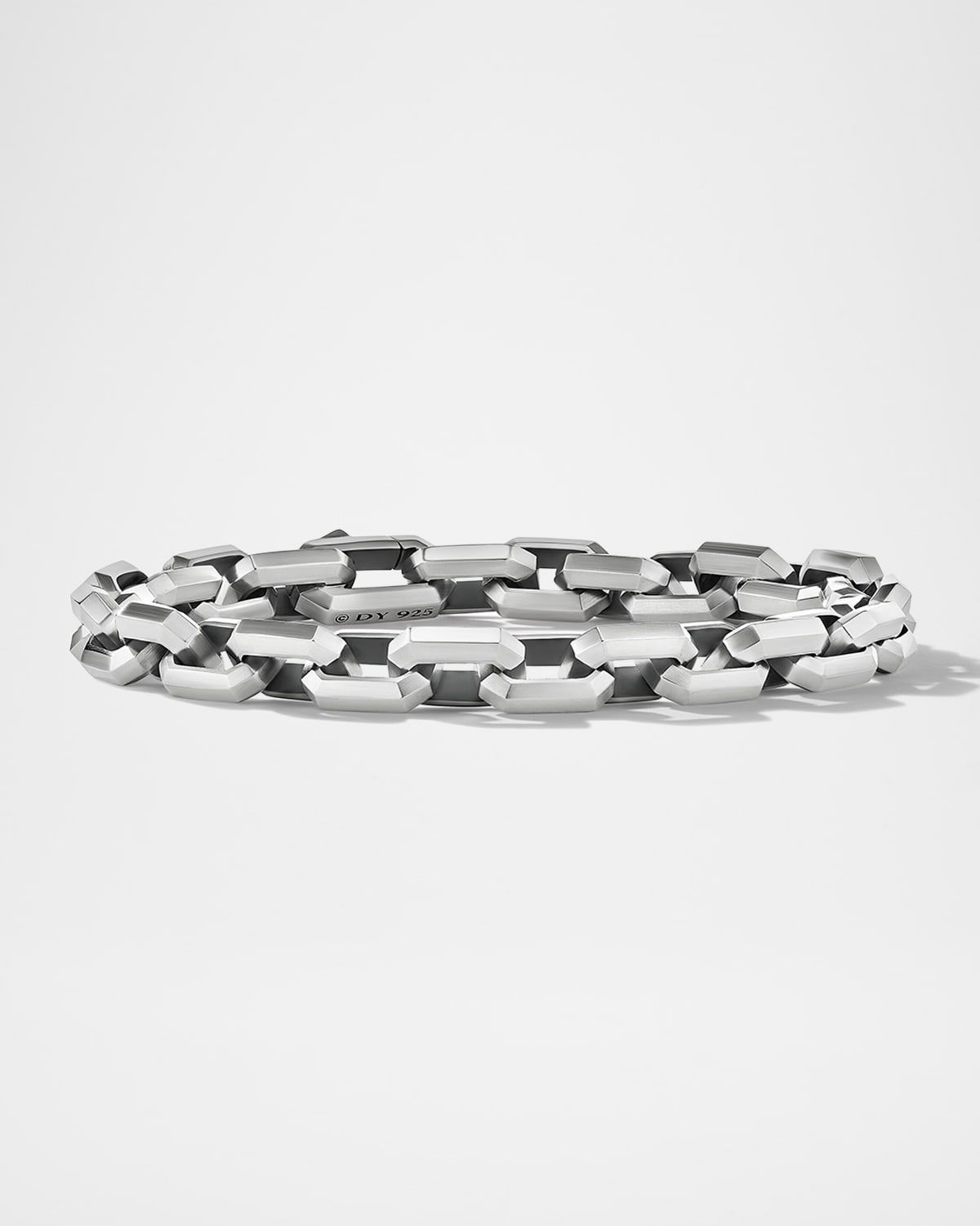 Men & apos;s Streamline Heirloom Chain Link Bracelet in Silver, 7.5mm, 5.5"L