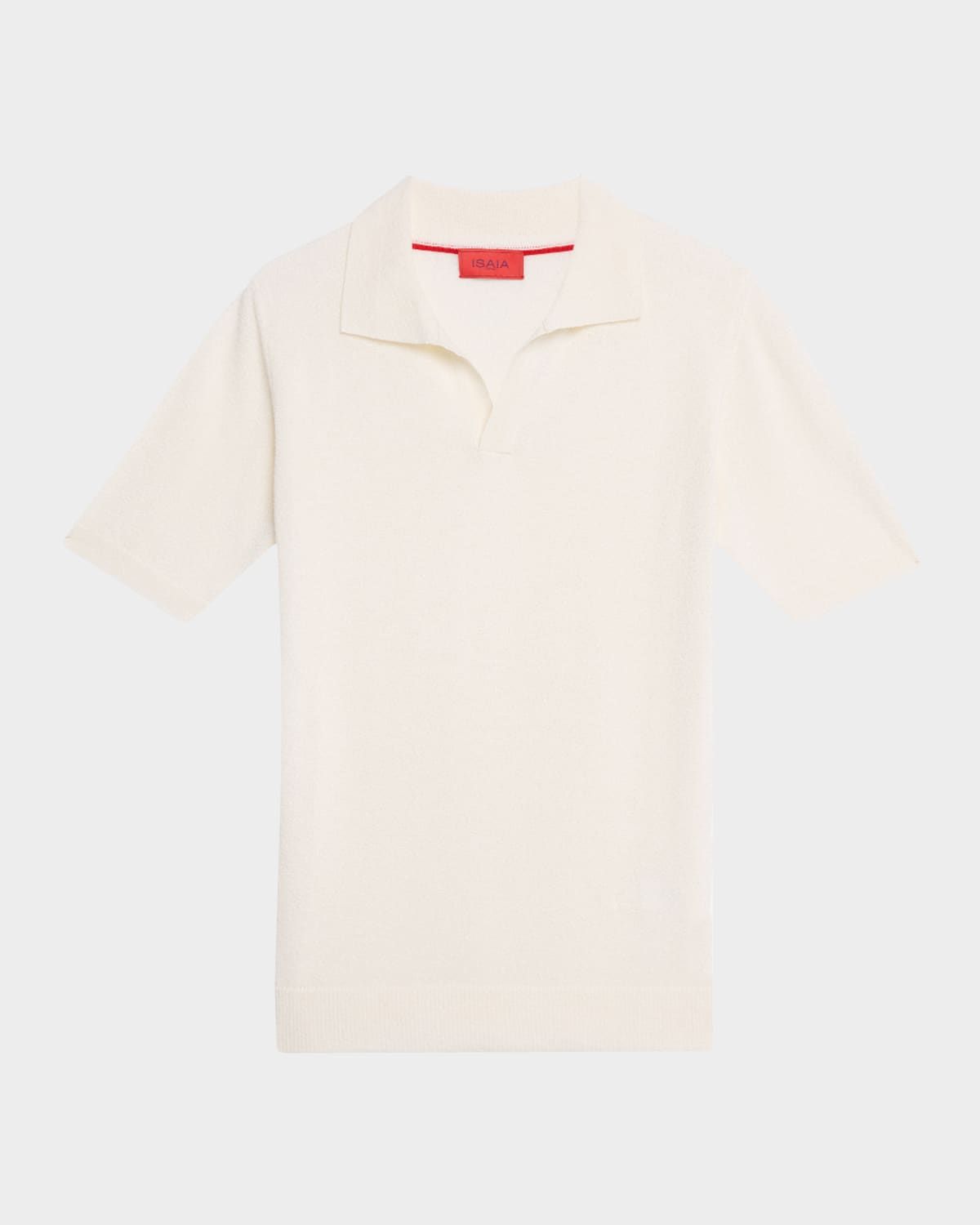 Men & apos;s Cashmere and Silk Johnny-Collar Polo Sweater