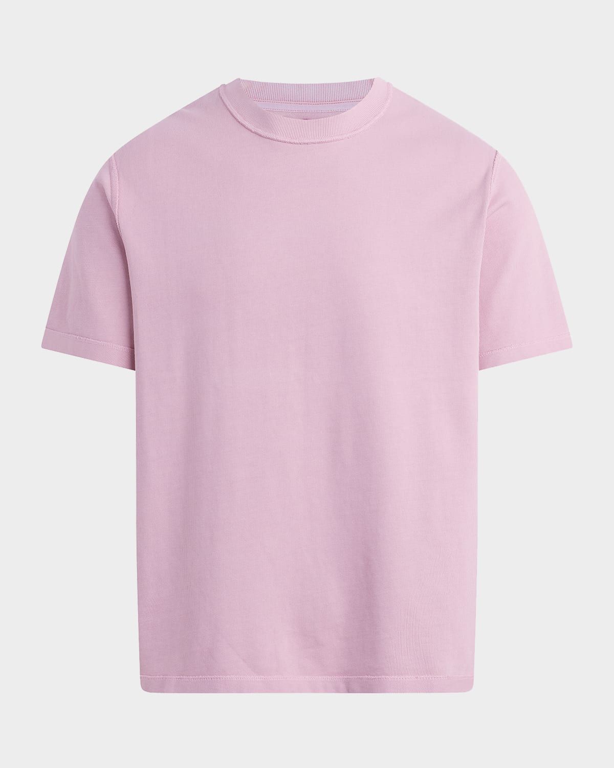 Men & apos;s Heavyweight Reverse-Seam Stonewashed Crewneck T-Shirt