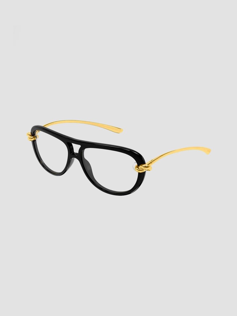 Bottega Veneta Women's 58MM Aviator Eyeglasses - Black