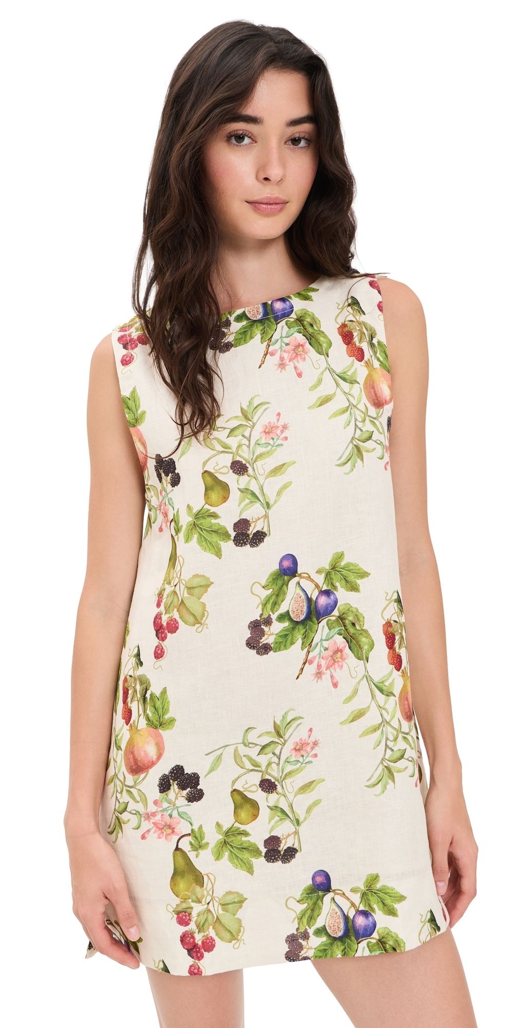 VRG GRL Aftersun Linen Dress Orchard Orchard M