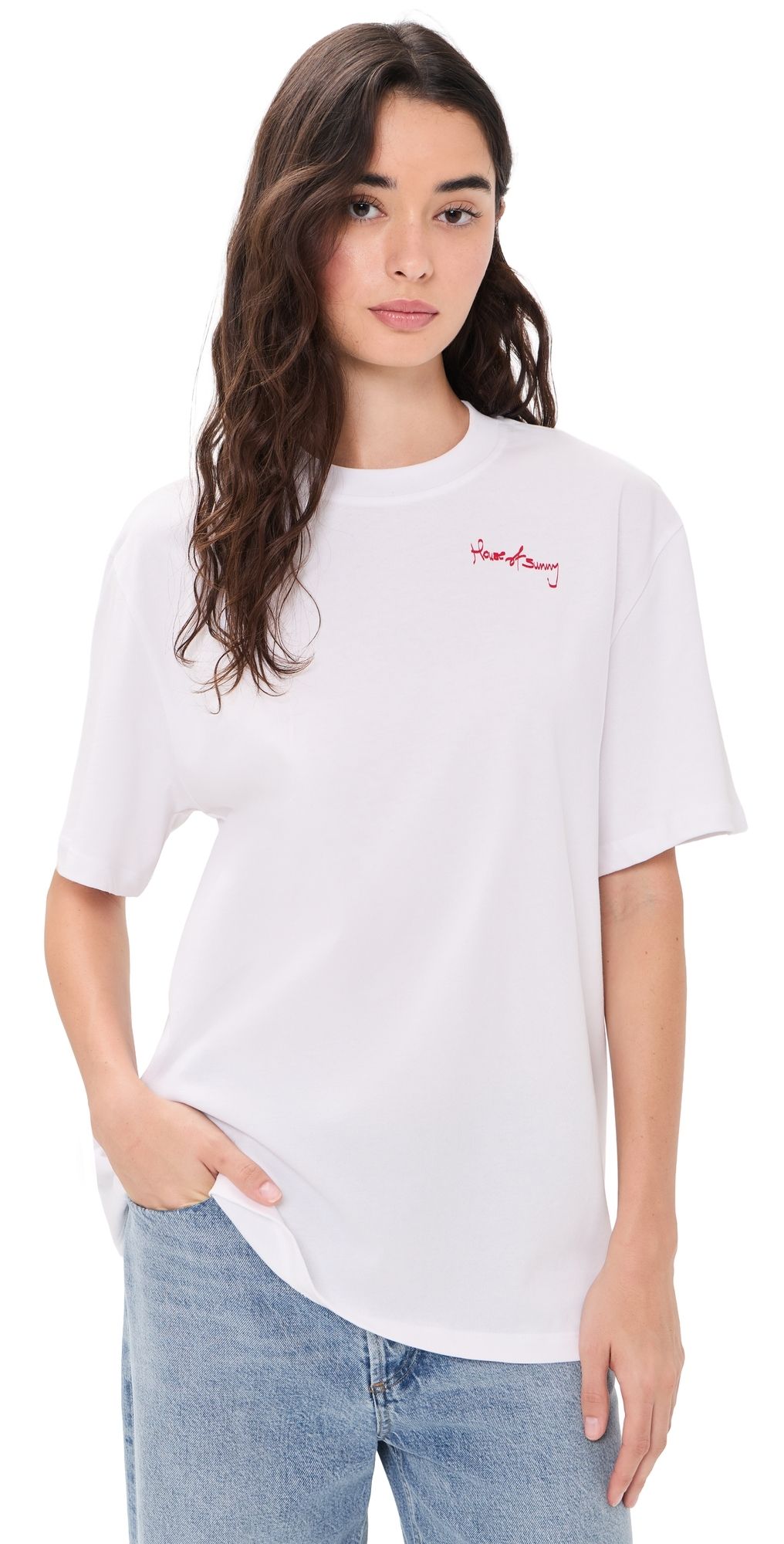 House of Sunny Sunny Side Up Tee Milk XXXL
